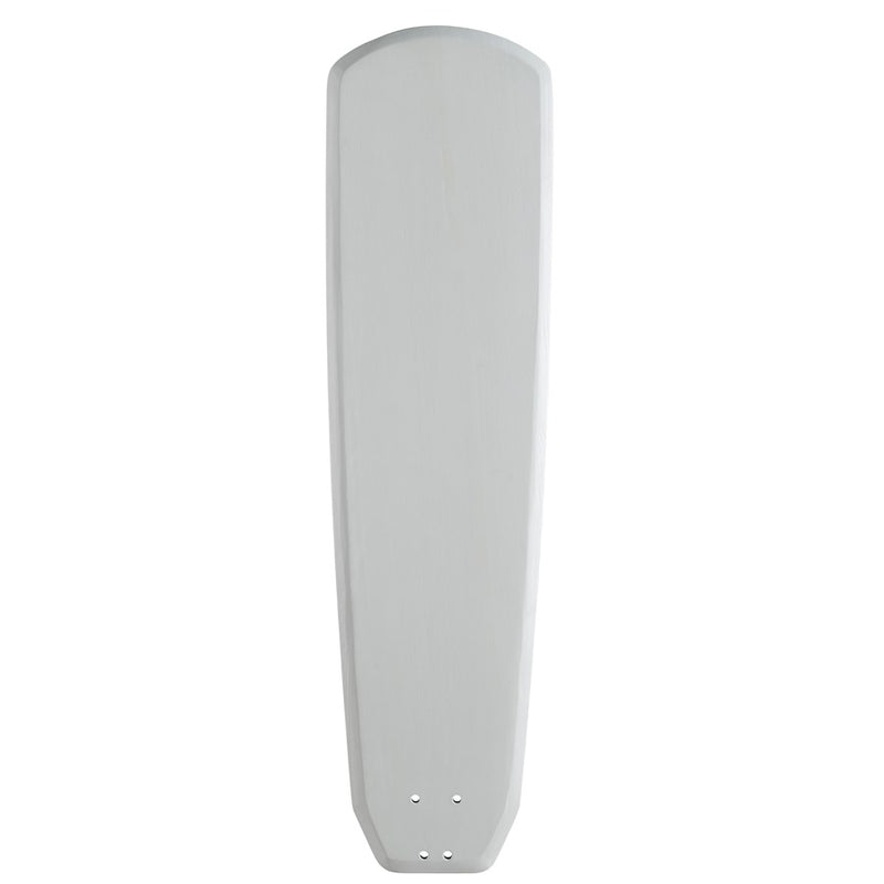 Fanimation Buttonwood 72in 5-Blade Set | Matte White Painted Wood | Ceiling Fan Blades for Large Rooms | 32.36 x 8.74 x 2.68 in | Model B372MW