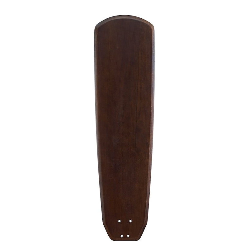 Fanimation Buttonwood 72in 5-Blade Set | Walnut Painted Wood | Ceiling Fan Blades for Large Rooms | 32.36 x 8.74 x 2.68 in | Model B372WA