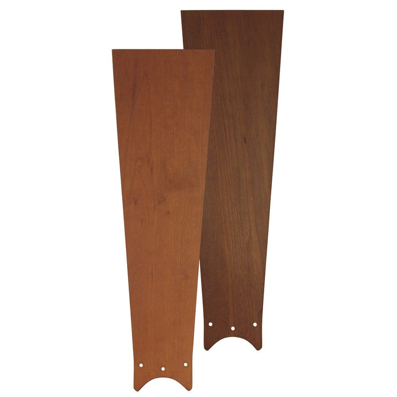Fanimation Kubix & Zonix 20in Reversible Cherry/Walnut Blade Set of 3 | Wood Ceiling Fan Blades | 42in Sweep Fans | 20 x 6 x 0.24 in | Model B4442CWR
