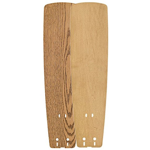 Fanimation Standard Wood Blade Set of 5 | Medium Oak/Maple Wood | 52in Sweep for Ceiling Fans | 22 x 5.6 x 1.3 in | Model B5133MOMP