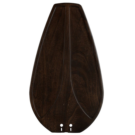 Fanimation Caruso/Palisade 52in Walnut Fan Blades | Carved Wood Set of 10 | Living Room & Bedroom Ceiling Fan | 22 x 12.5 x 0.47 in | Model B5213WA