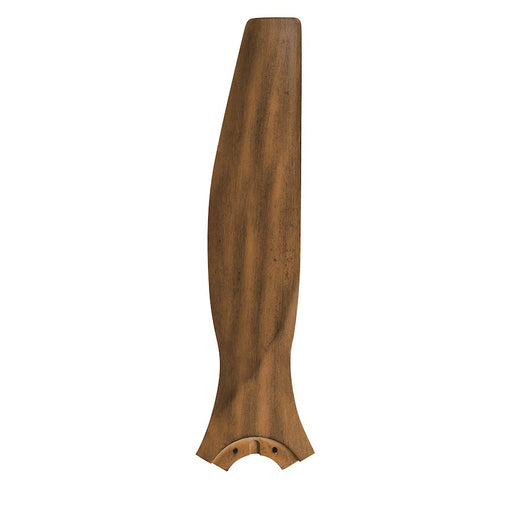 Fanimation Spitfire 48in 3-Blade Set Driftwood | Buttonwood Wood Blades | Ceiling Fan Replacement Blades for Damp Locations | Model B6720-48DF