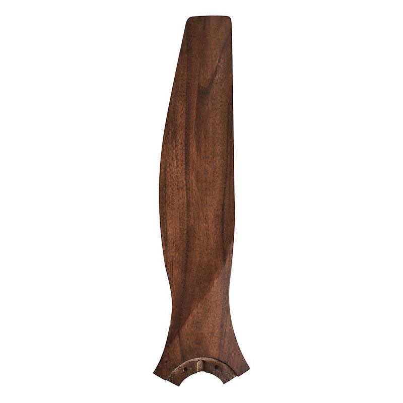 Fanimation Spitfire 48in 3-Blade Set Whiskey Wood Buttonwood | Damp Rated Ceiling Fan Blades | 23 x 6 x 2 in | Model B6720-48WK