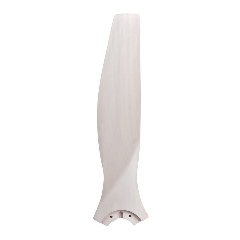Fanimation Spitfire 48in 3-Blade Set White Washed Buttonwood | Damp Rated Ceiling Fan Blades | 23 x 6 x 2 in | Model B6720-48WW