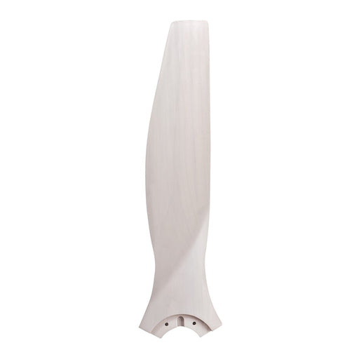 Fanimation Spitfire 48in 3-Blade Set White Washed Buttonwood | Damp Rated Ceiling Fan Blades | 23 x 6 x 2 in | Model B6720-48WW