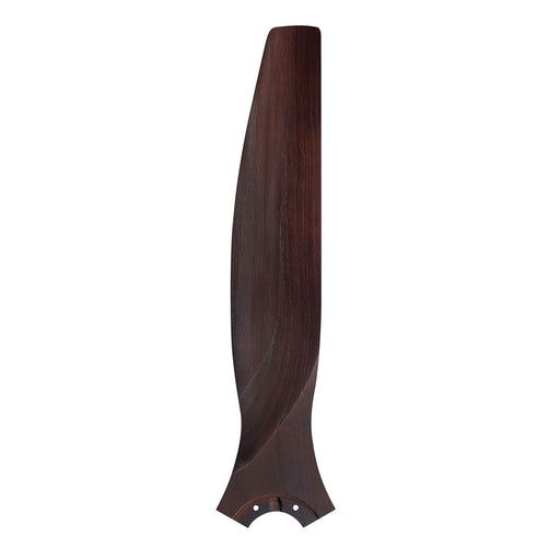 Fanimation Spitfire 54in 3-Blade Ceiling Fan Blade Set | Dark Walnut Buttonwood | Covered Patio & Porch | 26.2 x 6.22 x 1.5 in | Model B6720-54DWA