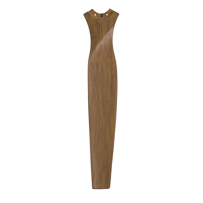 Fanimation Spitfire 64in 3-Blade Set Driftwood Buttonwood | Ceiling Fan Blades | Indoor & Outdoor Damp Rated | 31 x 6 x 2 in | Model B6720-64DF