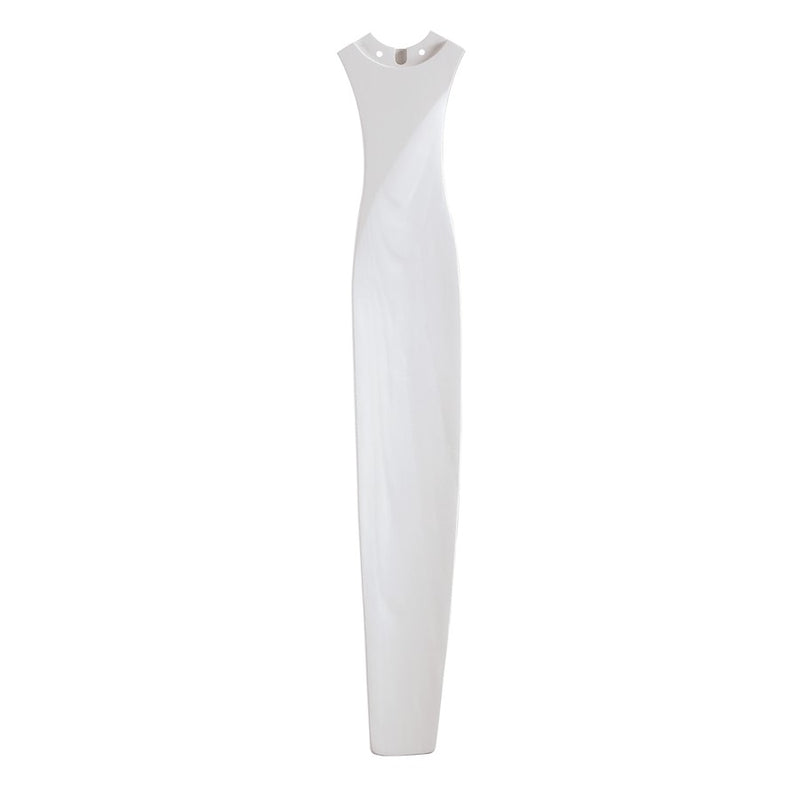 Fanimation Spitfire DC 72in 3-Blade Set | Matte White Buttonwood | Ceiling Fan Replacement Blades | 35 x 6 x 2 in | Model B6720-72MW