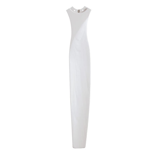 Fanimation Spitfire DC 72in 3-Blade Set | Matte White Buttonwood | Ceiling Fan Replacement Blades | 35 x 6 x 2 in | Model B6720-72MW