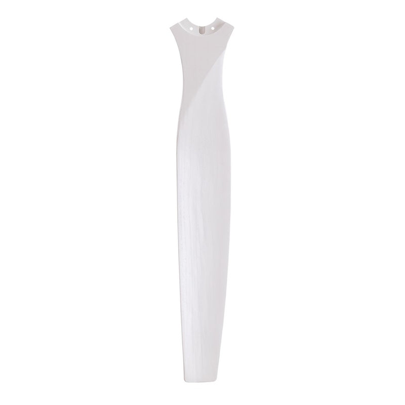 Fanimation Spitfire 72in 3-Blade Set | White Washed Buttonwood | Ceiling Fan Replacement Blades for Indoor & Outdoor | Model B6720-72WW