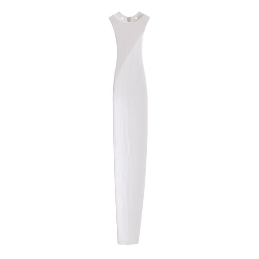 Fanimation Spitfire 72in 3-Blade Set | White Washed Buttonwood | Ceiling Fan Replacement Blades for Indoor & Outdoor | Model B6720-72WW