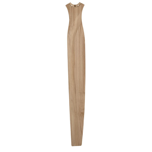 Fanimation Spitfire 96in 3-Blade Set | Natural Buttonwood Ceiling Fan Blades | Indoor & Outdoor Damp Rated | 47 x 6 x 1.5 in | Model B6720-96N