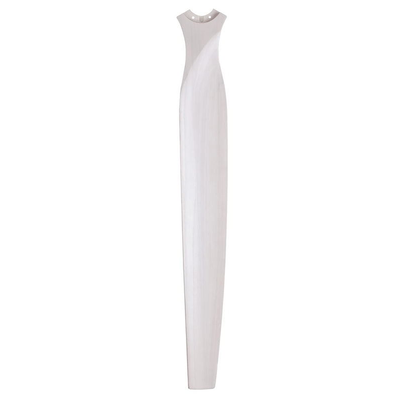 Fanimation Spitfire 96in 3-Blade Set | White Washed Buttonwood | Ceiling Fan Blades for Indoor & Outdoor | 47 x 6 x 2 in | Model B6720-96WW