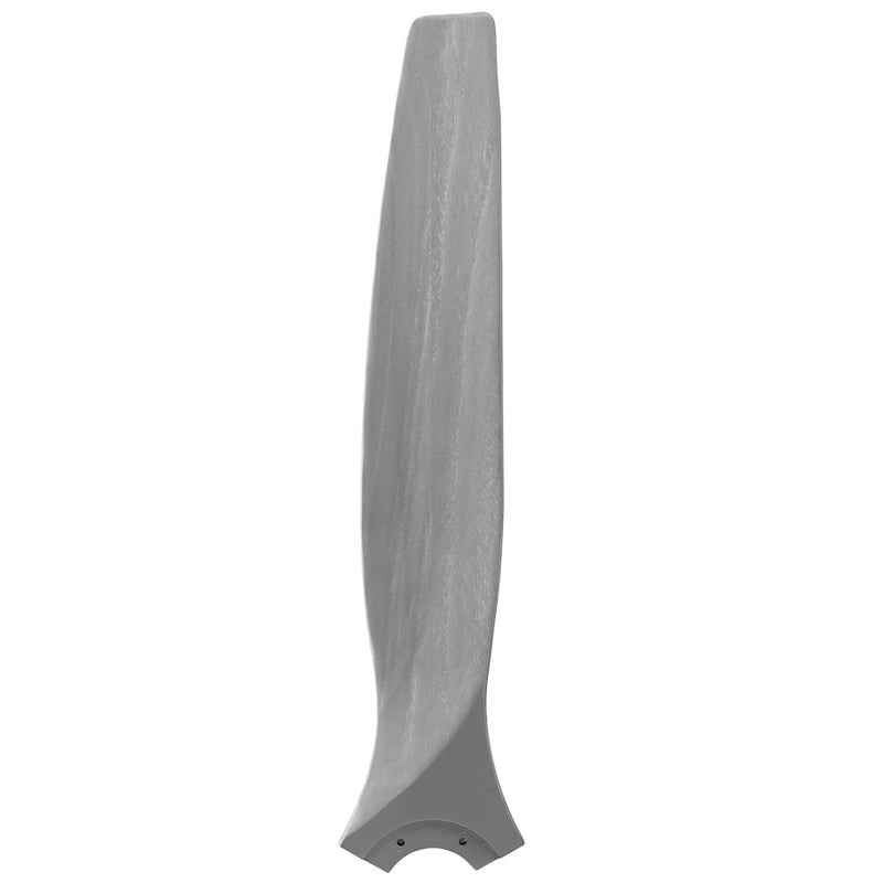 Fanimation Spitfire 30in 3-Blade Set | Brushed Nickel Carved Wood | Ceiling Fan Replacement Blades | 30.75 x 3.52 x 3.7 in | Model B6720BN