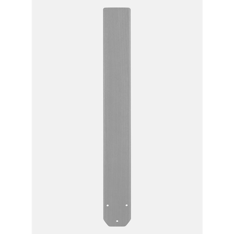Fanimation 72in Brushed Nickel Wood Fan Blades Set of 8 | Modern Metallic Finish | Replacement Blades for Ceiling Fans | Model B7913BN