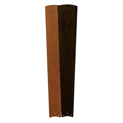 Fanimation Kellan 27in Walnut/Cherry Wood Fan Blade Set of 2 | Traditional Wood Finish | Bedroom & Living Room Ceiling Fan | Model B7966CYDWA