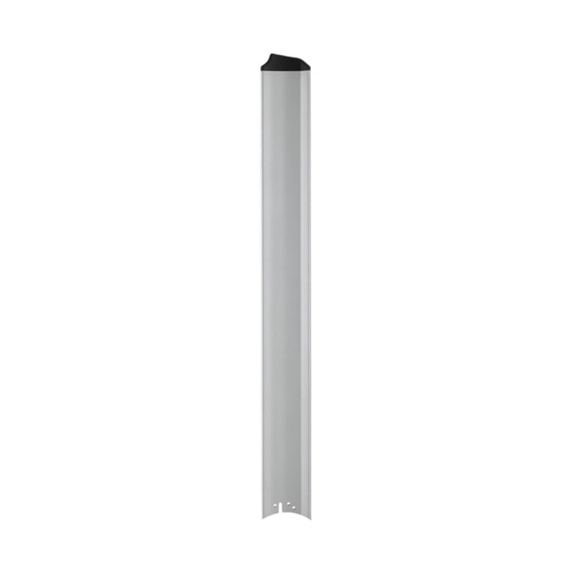 Fanimation Stellar 64in 8-Blade Set | Silver with Black Tip Aluminum | Ceiling Fan Blades for Wet Locations | 29 x 4 x 1 in | Model B7997-64SLW