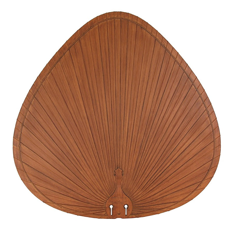 Fanimation BPP1BR 22in Wide Oval Composite Palm Brown Fan Blades | Set of 5 for 52in Sweep | Wet Rated Indoor & Outdoor | Model BPP1BR
