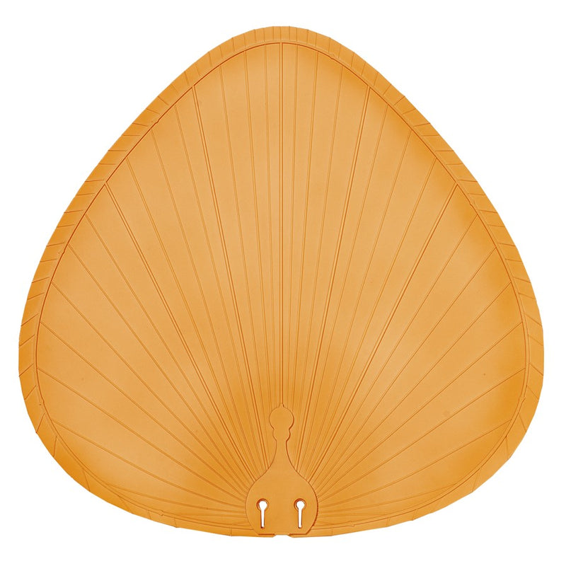 Fanimation 22in Wide Oval Composite Palm Fan Blades Set of 5 | Natural Finish | Indoor & Outdoor Ceiling Fans | 23 x 23 x 3 in | Model BPP1TN