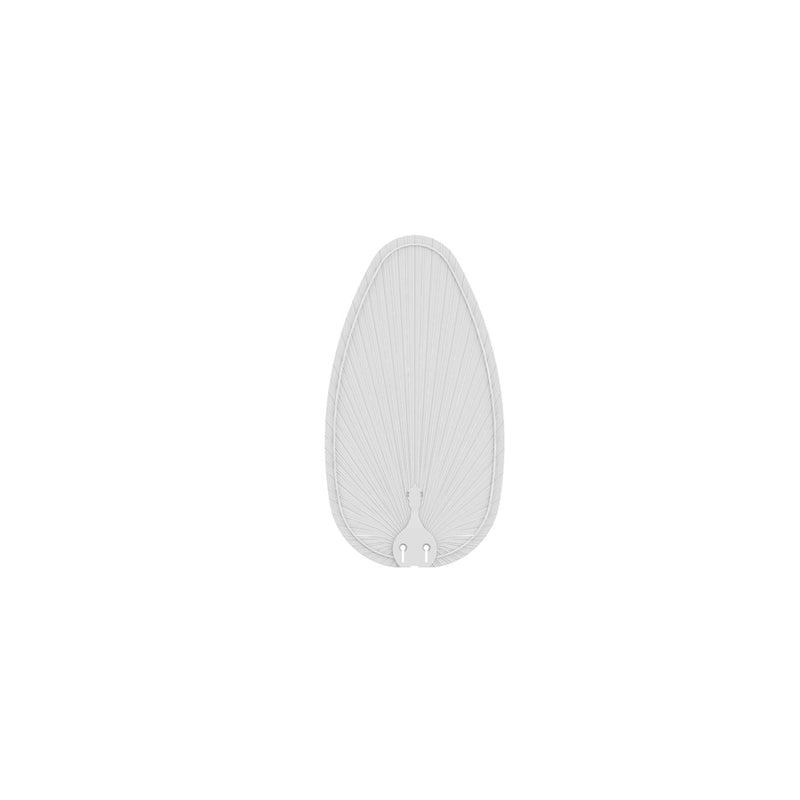 Fanimation Islander DC 22" Ceiling Fan Narrow Palm/Set of 5, White - BPP4MW