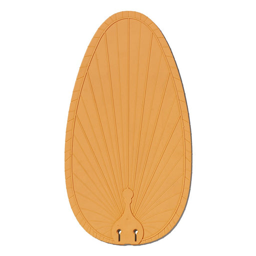 Fanimation 22in Narrow Oval Composite Palm Fan Blades | Natural | Replacement Blades for 52in Ceiling Fans | 5-Pack | Model BPP4TN