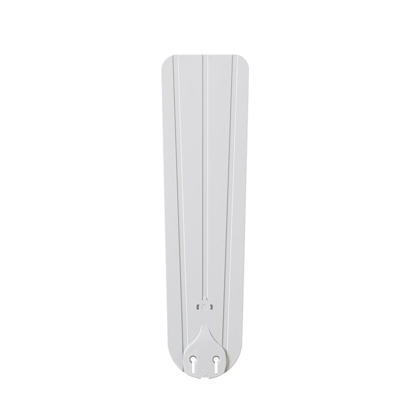 Fanimation 22in 5-Blade Matte White Fan Blade Set | Abs Composite | Indoor & Covered Patio Ceiling Fan Replacement | 22 x 6 x 0.21 in | Model BPW24MW