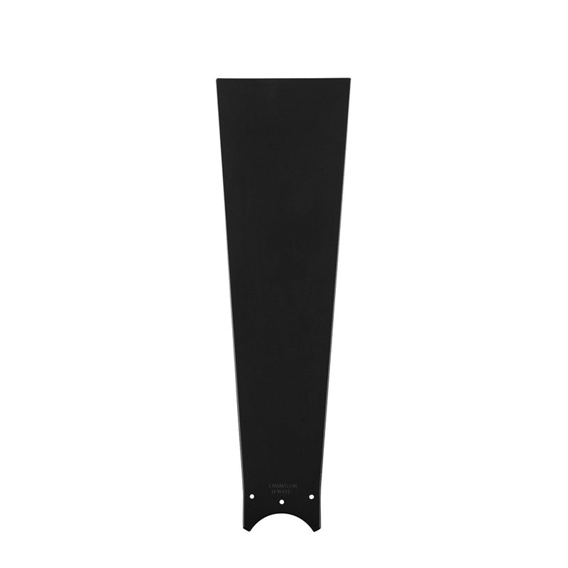 Fanimation Kubix & Zonix 20in Composite Black Fan Blades | Set of 3 for 42in Fans | Wet Rated Indoor & Outdoor | 20 x 6 x 0.2 in | Model BPW4442BL