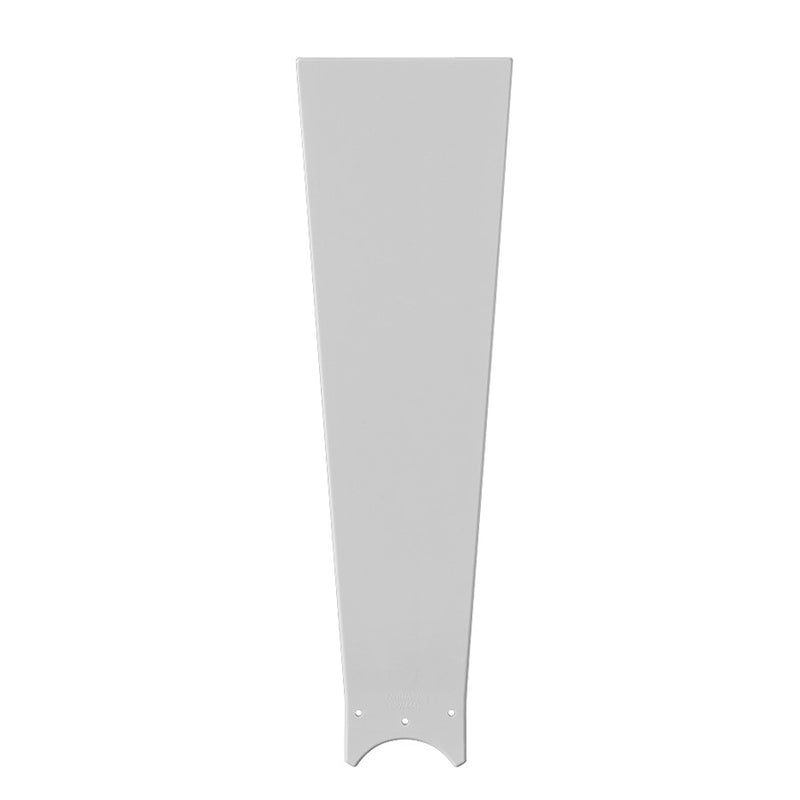 Fanimation Kubix & Zonix 20in White Composite Fan Blades | Wet-Rated Outdoor & Indoor Ceiling Fan Replacement | Set of 3 | Model BPW4442WH