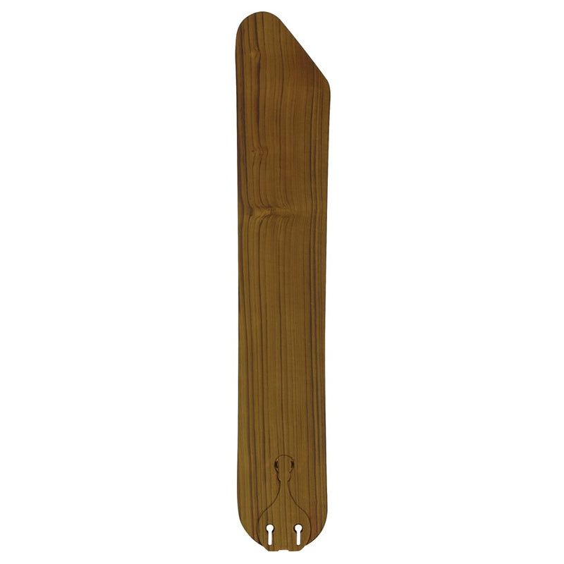 Fanimation BPW6030TK 30in Teak Fan Blades Set of 5 | Composite Plastic | Ceiling Fan Replacement | 30 x 5.5 x 0.25 in | Model BPW6030TK