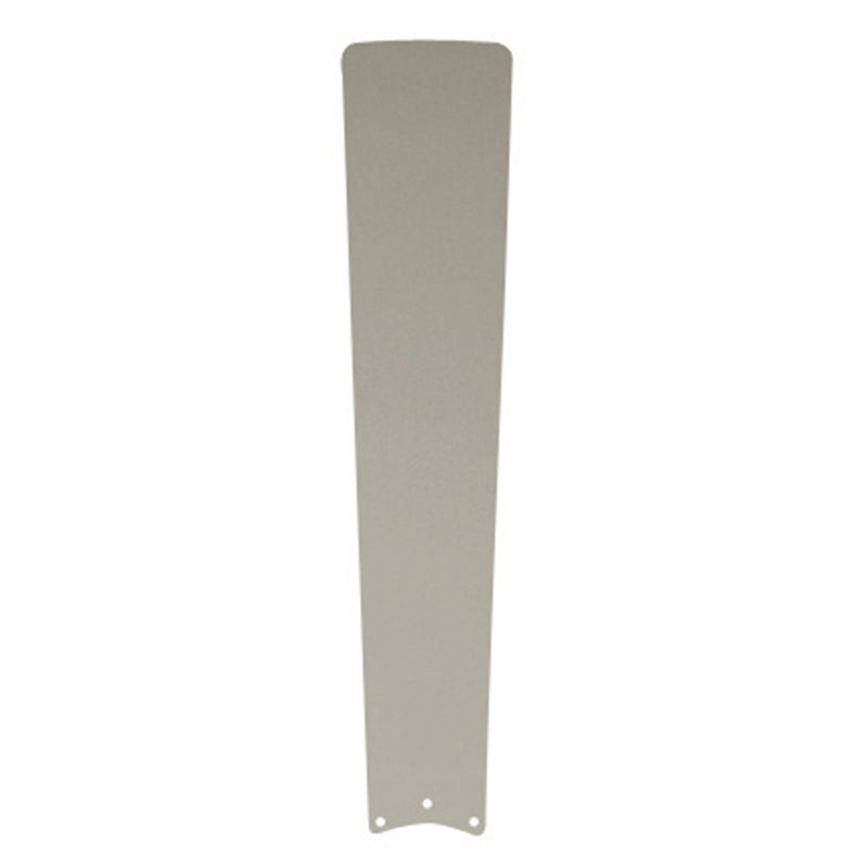 Fanimation BPW7823SN 23in Satin Nickel Fan Blades Set of 4 | Composite | Ceiling Fan Replacement | 23.5 x 5 x 0.25 in | Model BPW7823SN