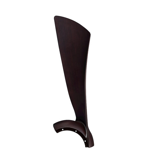 Fanimation Wrap 44in 3-Blade Set | Dark Walnut Composite | Ceiling Fan Blades for Damp Locations | 22 x 7 x 4 in | Model BPW8530-44DWA