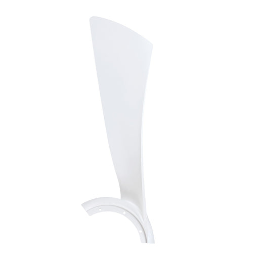 Fanimation Wrap Custom 44in 3-Blade Set | Matte White Composite | Ceiling Fan Blades for Damp Locations | 22 x 7 x 4 in | Model BPW8530-44MW