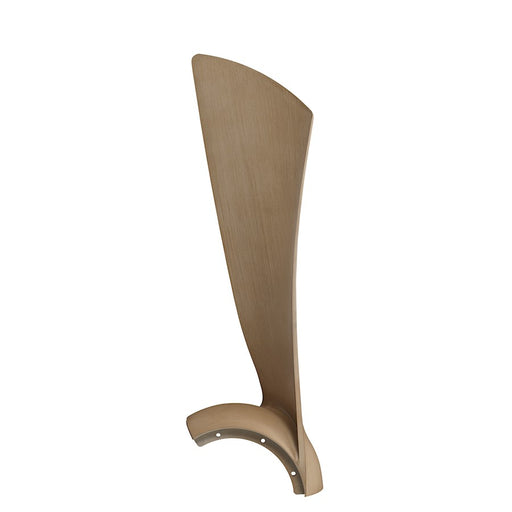 Fanimation Wrap 44in 3-Blade Set | Natural Composite | Ceiling Fan Blades for Damp Locations | 22 x 7 x 4 in | Model BPW8530-44N