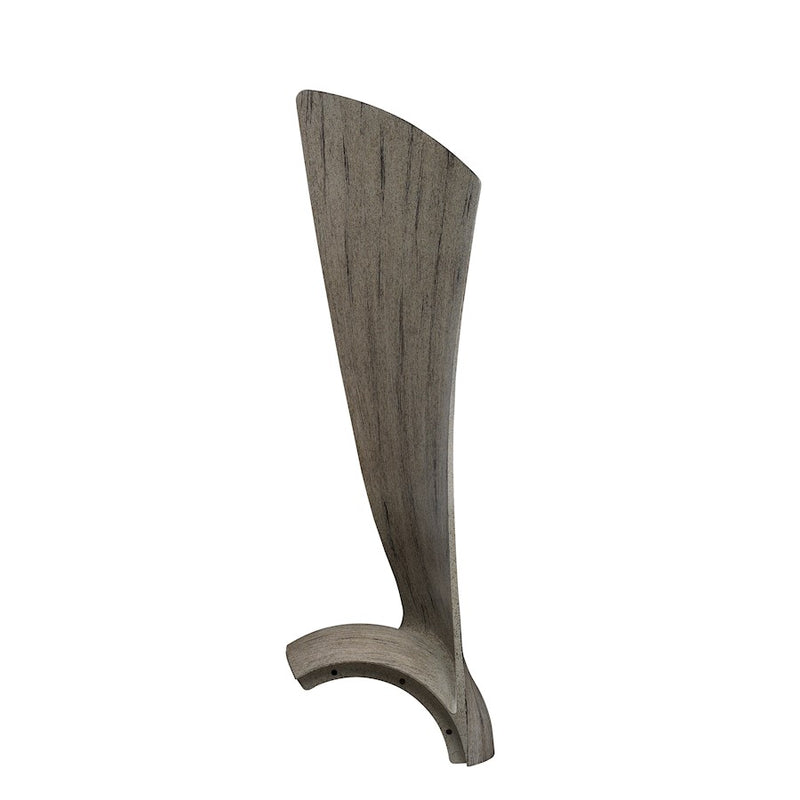 Fanimation Wrap 44in 3-Blade Set | Weathered Wood Composite | Ceiling Fan Replacement Blades | 22 x 7 x 4 in | Model BPW8530-44WE