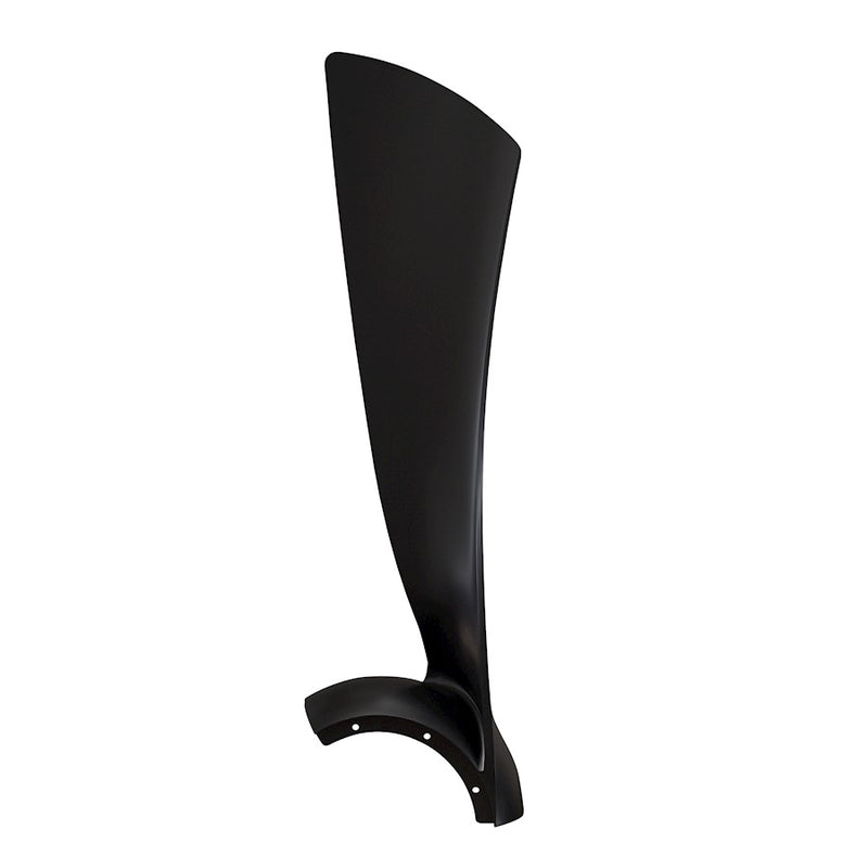 Fanimation Wrap 48in 3-Blade Set | Black Composite | Ceiling Fan Replacement Blades | 24 x 7 x 4 in | Model BPW8530-48BL