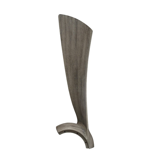 Fanimation Wrap 48in 3-Blade Set | Weathered Wood Composite | Ceiling Fan Blades for Damp Locations | 24 x 7 x 4 in | Model BPW8530-48WE