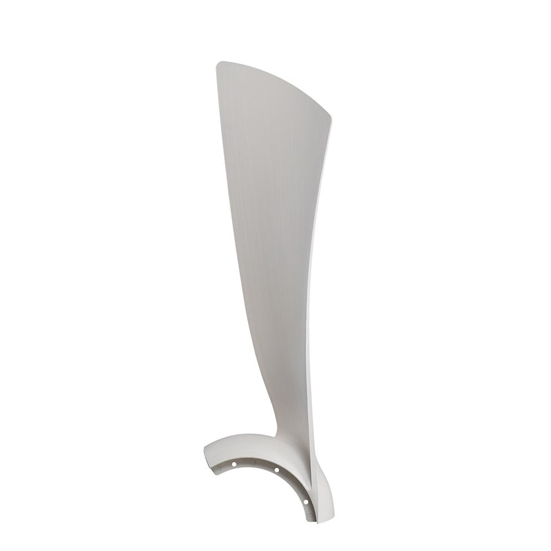 Fanimation Wrap 48in 3-Blade Set | White Washed Composite | Ceiling Fan Blades for Damp Locations | 24 x 7 x 4 in | Model BPW8530-48WW