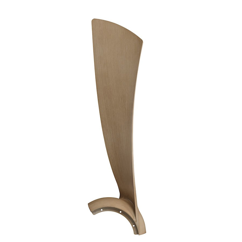 Fanimation Wrap Custom 52in 3-Blade Set | Natural Composite Fan Blades | Damp Rated Indoor & Outdoor Ceiling Fan | 26 x 8 x 4 in | Model BPW8530-52N