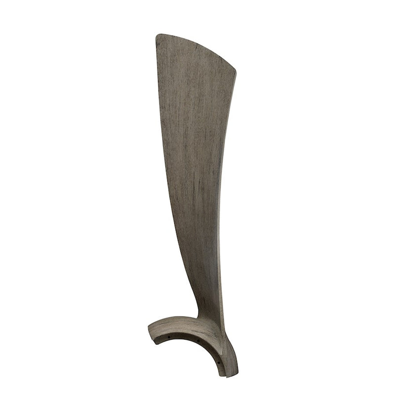 Fanimation Wrap Custom 52in 3-Blade Set | Weathered Wood Composite Fan Blades | Damp Rated Indoor & Outdoor Ceiling Fan | Model BPW8530-52WE
