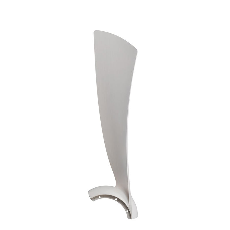 Fanimation Wrap 52in White Washed Fan Blades Set of 3 | Composite Blades for Damp Locations | Ceiling Fan Replacement | 52in | Model BPW8530-52WW