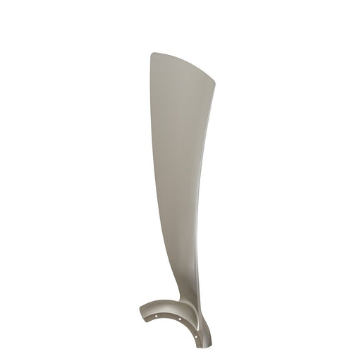Fanimation Wrap 56in Brushed Nickel Fan Blades Set of 3 | Composite Blades for Damp Locations | Ceiling Fan Replacement | 56in | Model BPW8530-56BN