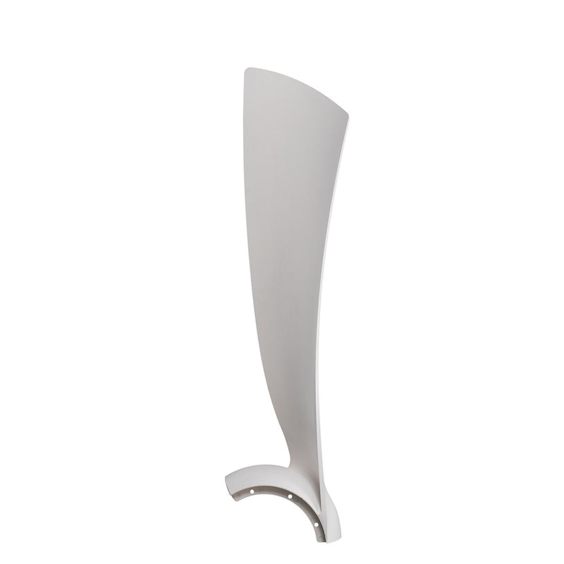 Fanimation Wrap Custom 56in 3-Blade Set | White Washed Composite Blades | Ceiling Fan Blades for Damp Locations | 28 x 8 x 4 in | Model BPW8530-56WW