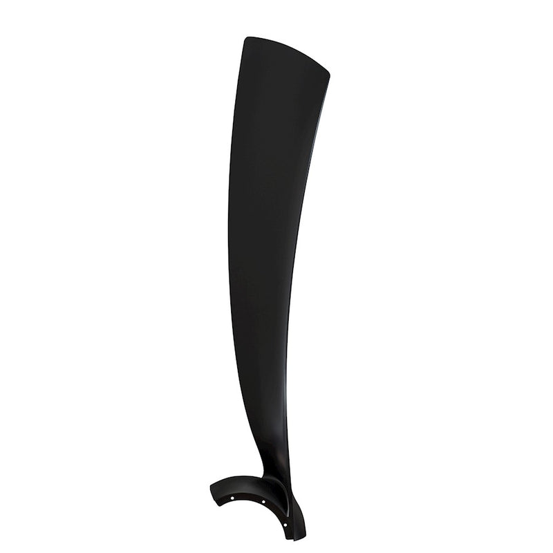 Fanimation Wrap 72in 3-Blade Set Black Composite | Ceiling Fan Blades for Damp Locations | 36 x 10 x 4 in | Model BPW8531-72BL