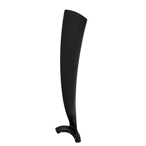 Fanimation Wrap 72in 3-Blade Set Black Composite | Ceiling Fan Blades for Damp Locations | 36 x 10 x 4 in | Model BPW8531-72BL