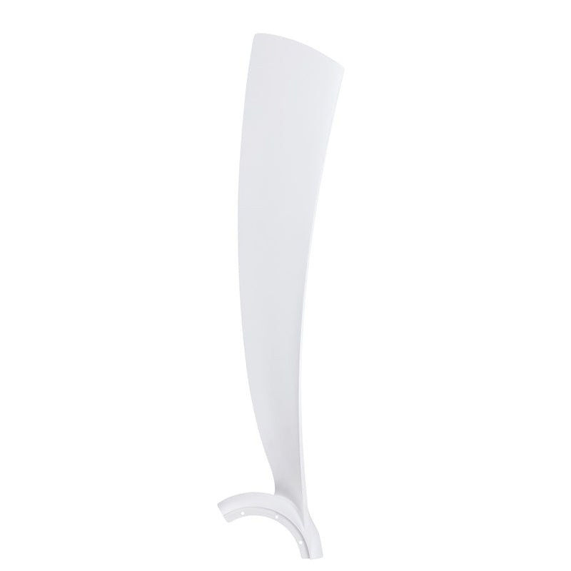 Fanimation Wrap 72in 3-Blade Set | Matte White Composite | Ceiling Fan Blades for Damp Locations | 36 x 10 x 4 in | Model BPW8531-72MW