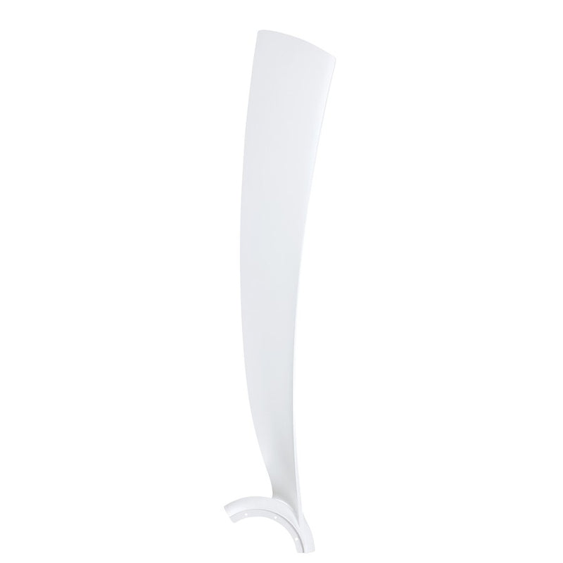 Fanimation Wrap Custom 84in 3-Blade Set | Matte White Composite | Ceiling Fan Blades for Large Rooms | 84in Sweep | Model BPW8531-84MW