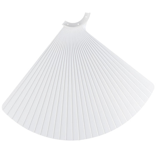 Fanimation TriAire 52" Pleated Ceiling Fan/Set of 3, White/White - BPW8565MWW