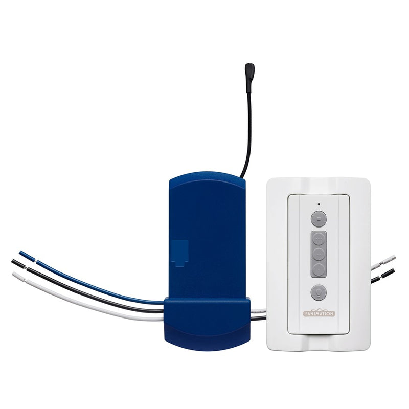 Fanimation FanSync Receiver & Transmitter for Downlight Fans | 120V Control Kit | Ceiling Fan Accessory | Model BTCR9