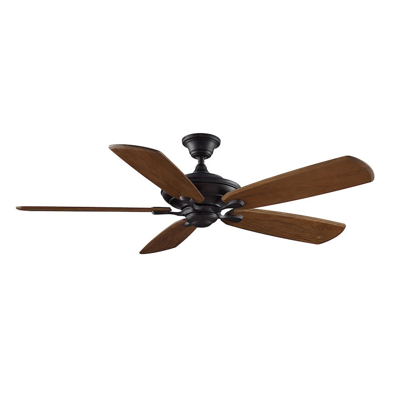 Fanimation my AC Motor 14.76in 5-Blade Ceiling Fan Motor | Dark Bronze | Damp-Rated Indoor/Outdoor | 6823 CFM | Model C1DZ