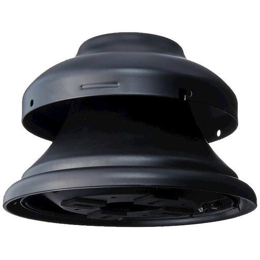 Fanimation Close To Ceiling Kit 8in | Black Metal | Low Ceiling Fan Mount | 8 x 8 x 5.5 in | Model CCK8002BL